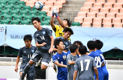静岡県代表がアカデミー福島に2−4で屈し、連敗〈スルガカップ静岡国際ユースU-15サッカー大会〉