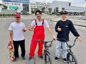 『東静岡アート&スポーツ／ヒロバ』で松下アナがスケボー、BMX、バスケットボールに挑戦！