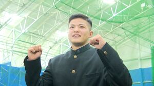 常葉大菊川高 鈴木叶捕手 ヤクルトに4位指名【超速報！プロ野球ドラフト会議2023】