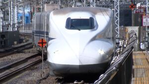東海道新幹線　架線に飛来物が架線に付着し停電…上下一部区間で一時運転見合わせ