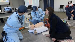 火事ですか？救急ですか？「日本語を話せず怖かった」外国人対象の119番通報の訓練