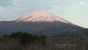 “10年に一度”日本列島を襲う寒波でも…雪が少ない富士山　ようやく魅せた絶景　山頂の気温も平年を下回る