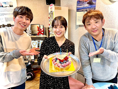 静岡市に2023年オープンした「Patisserie RiGoLeR（パティスリー リゴレ）」のケーキで杉本アナの誕生日をお祝い！