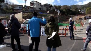 被災者「もっと前からやってもらえれば…」土石流災害復旧工事現場でようやく初めての説明会=静岡・熱海市