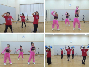 360度視点映像カメラの前で踊ってみた！子どもたちがかわいいダンスを披露／SBS学苑リポート