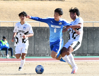 U-17静岡県ユースが日本高校選抜に1−2で敗れる＜静岡県ヤングサッカーフェスティバル＞