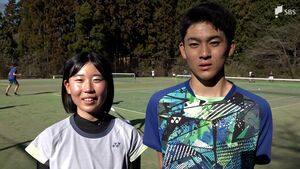 「日本一に向かって頑張る」能登高校の強豪ソフトテニス部が練習再開「オール御殿場」での支援を約束=静岡【能登半島地震】