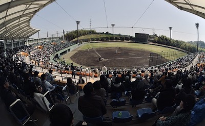 【フォト】プロ野球2軍参入の「くふうハヤテ」が開幕戦。オリックスに1−9敗戦も静岡野球界に歴史刻んだ！
