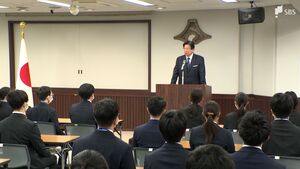 「360万人の生命と財産守るという危機管理を」川勝静岡県知事　能登半島地震踏まえ新入職員に訓示