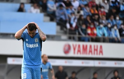 【フォト】ジュビロ磐田、数的優位も最後までゴール遠く…名古屋グランパスに0−1＜J1第8節＞