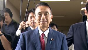 リニア対応「スピーディーに課題に取り組みたい」静岡県知事選初当選の鈴木康友氏当選証書受け取る＝静岡県