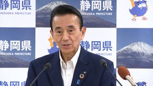 「あっという間だった」静岡県・鈴木康友知事 就任から1か月　課題のリニアは精力的に動く