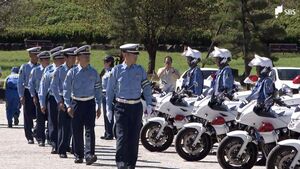「熱意ある活動で交通安全意識を高めて」秋の全国交通安全運動を前に出発式＝静岡県警