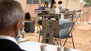 衆議院選挙投票進む　県内投票率29.25%で前回選を0.04ポイント下回る　午後5時現在＝静岡県