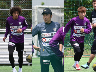 藤枝MYFCが11日にジュビロ磐田と対戦。過去2敗のチームにどう挑む？須藤大輔監督と、古巣対戦となる金子翔太選手、中川創選手のコメント