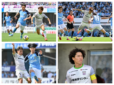 藤枝MYFCは磐田戦初白星はかなわず3連敗　熱戦を演じた金子翔太選手、松木駿之介選手、シマブク・カズヨシ選手、中川創選手の試合後インタビュー