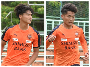 清水エスパルスへの来季加入が内定している大畑凜生と日高華杜の"法政コンビ"が救世主となるか!?