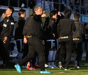 ジュビロ磐田・安間監督が鳥栖戦を振り返り、勝因と徳島戦への決意を語る「最終着地点は昇格」