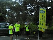愛野公園駐車場にて集合写真