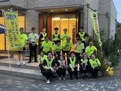 ランニング前の集合写真