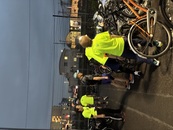 施錠されていない自転車多数