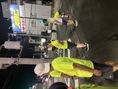 信号待ちです