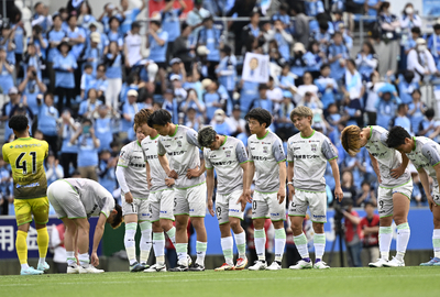 最後まで攻撃的な姿勢は見せつつも…。ジュビロ磐田に惜敗の“蒼藤決戦”で藤枝MYFCに足りなかったもの