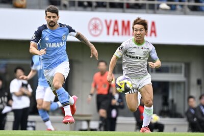 ジュビロ磐田 マテウス・ペイショットの劇的決勝弾で藤枝MYFCとの“蒼藤決戦”を制す【J2リーグ第15節速報】