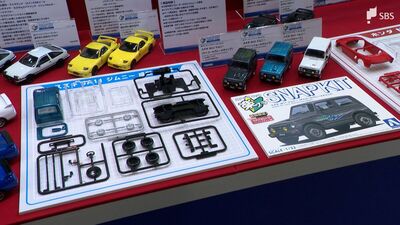 「簡単に組み立てられるプラモデルを皆さんに」全国模型メーカーが新作展示『静岡ホビーショー』 近年は"作りやすさ"トレンドに=静岡