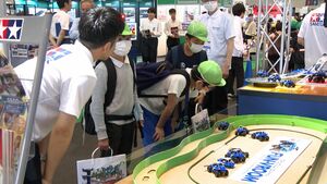 「静岡ホビーショー」17日からの一般公開前に児童ら招待 国内最大級の模型の展示楽しむ＝静岡・ツインメッセ静岡