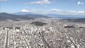 静岡県の人口42年ぶりに350万を下回る 13か月連続減少の349万8440人に