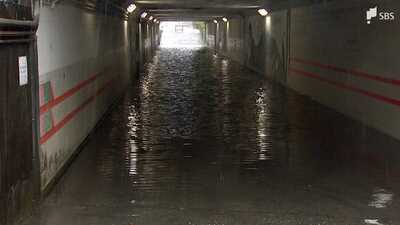 7月17日にかけて大雨が続く見込み 静岡県内の各地で雨脚強まり非常に激しい雨も…道路の冠水や車横転の突風被害