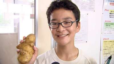 「変わった形で店では見たことない」“規格外野菜”を調理実習で有効活用 中学生「おいしい野菜をありがとう」=静岡・富士宮市
