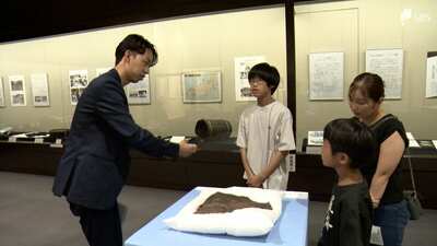 原爆の投下訓練で「模擬原爆」投下された静岡・島田市 歴史を後世に伝える若き学芸員 大切にしたのは資料に"触る"体験【戦後80年つなぐ、つながる】#戦争の記憶