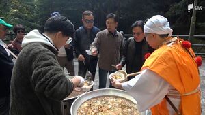 "伊豆天城路・河津秋まつり"が開幕!「イノシシ鍋」「アユの塩焼き」に舌鼓 なぞなぞウォークラリーも=静岡