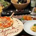＊パーティ＊ ピザ・パスタなどを味わえるお得なコース