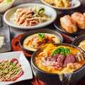 コースは全て飲み放題付き！コース限定のメニューも☆
