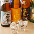 全国から仕入れた焼酎は、飲み放題でもお楽しみいただけます