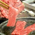 雄大な九州の自然で丹念に育てられた「薩摩黒牛」の特上カルビ