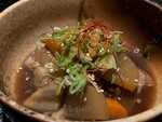 根菜の旨味たっぷり 牛すじ煮込み
