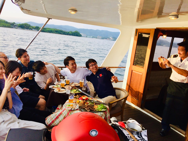 浜名湖クルージングBBQ