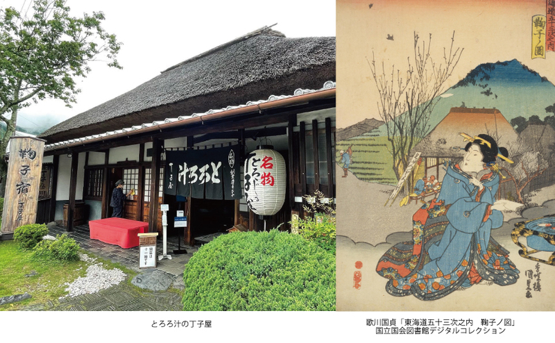みちゆかし】丸子と浮世絵―丁子屋で聞く丸子の江戸時代―［静岡市駿河区  