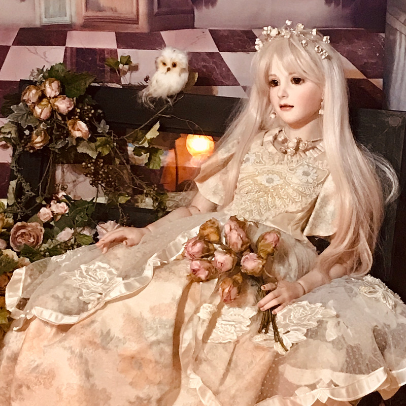 お客様満足度NO.1 三輪 輝子 ビスクドール 創作人形作家三輪輝子