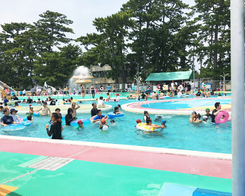 年は開設中止 静岡市営 大浜公園プール 静岡市駿河区 アットエス