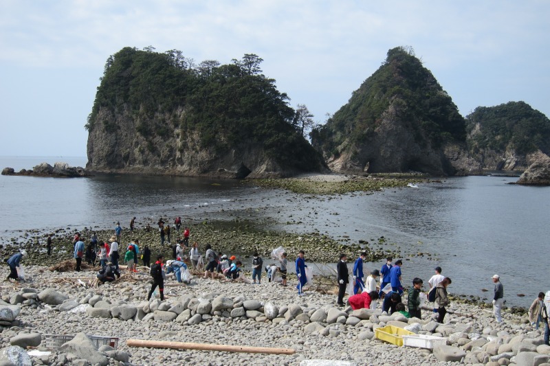 堂ヶ島トンボロ開き