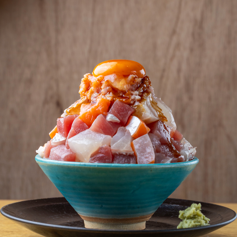 炙りてっぺん丼