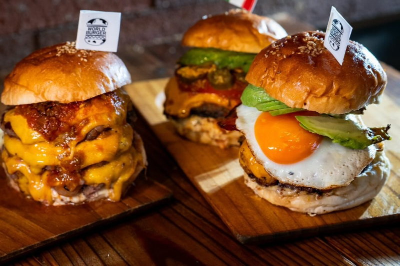 ビールによく合う世界のハンバーガー