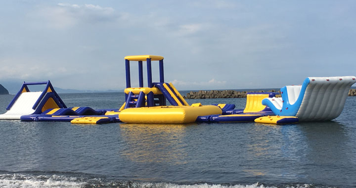 海上アスレチック
