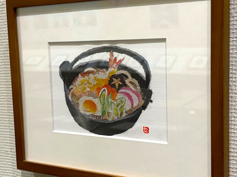 掛川市二の丸美術館の「97歳セツの新聞ちぎり絵原画展」】90歳から始め