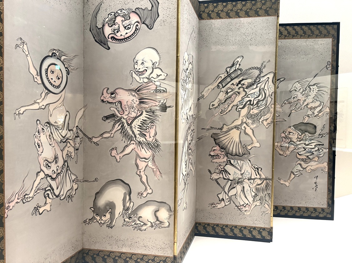 静岡県立美術館の「ゴールドマン コレクション 河鍋暁斎の世界」展